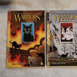 Warriors Manga Books Set - Ravenpaw's Path - Erin Hunter